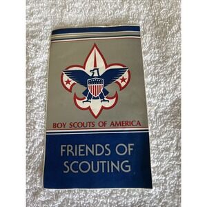 Boy Scouts Of America Friends Of Scouting Sticker New Old Stock